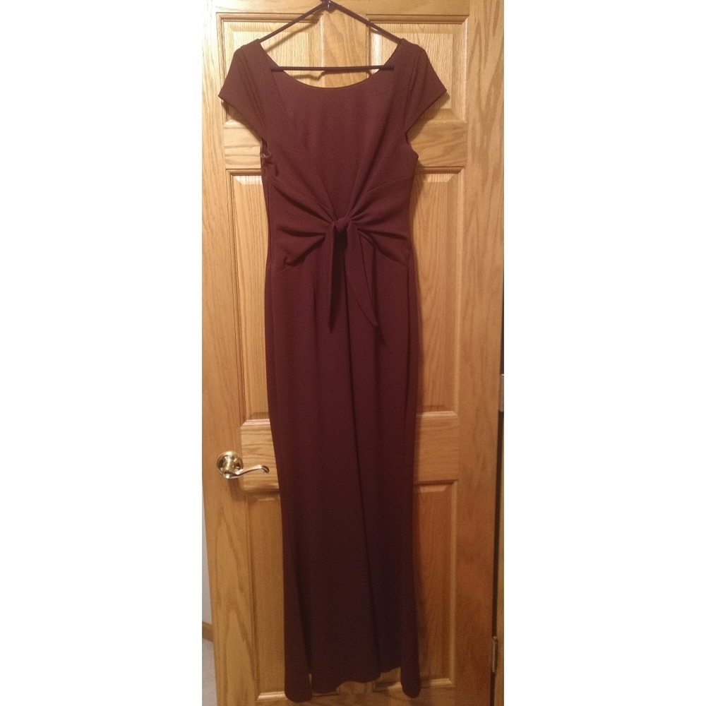 Beautiful maroon dress, new